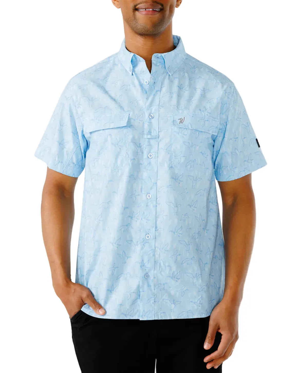 Waggle Men's Apparel > Wovens and Flannels Waggle Men's Migration Button Down