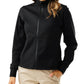Waggle Women's Apparel > Fleece & Midlayers Waggle Women's Stride Full Zip Jacket Onyx