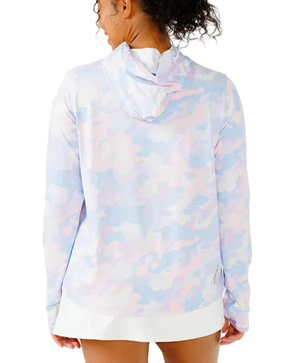 Waggle Women's Apparel > Sweatshirts & Hoodies Waggle Women's Flora Featherweight Hoodie