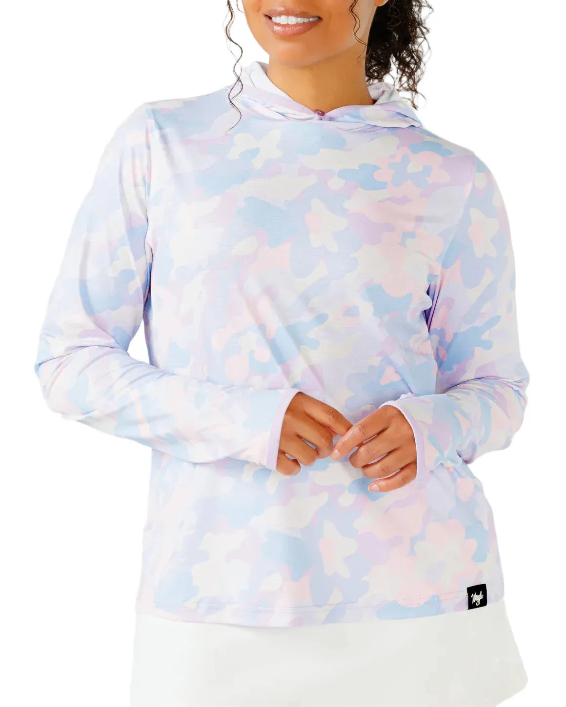 Waggle Women's Apparel > Sweatshirts & Hoodies Waggle Women's Flora Featherweight Hoodie