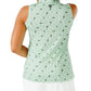 Waggle Women's Apparel > Tops Waggle Women's Sleeveless Polo Real Dill