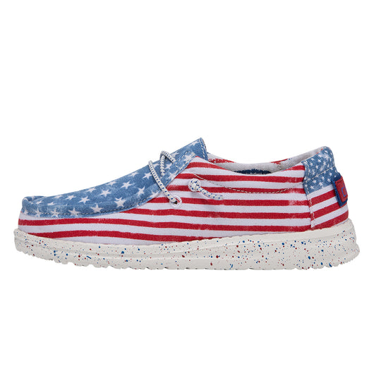 Hey Dude Boy's Wally Youth Stars and Stripes