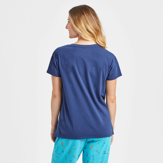 Life Is Good Women's Diversified Portfolio Relaxed Tee